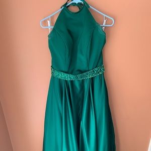 Emerald Green Dress